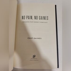 Hearth & Hand Book - No Pain, No Gaines